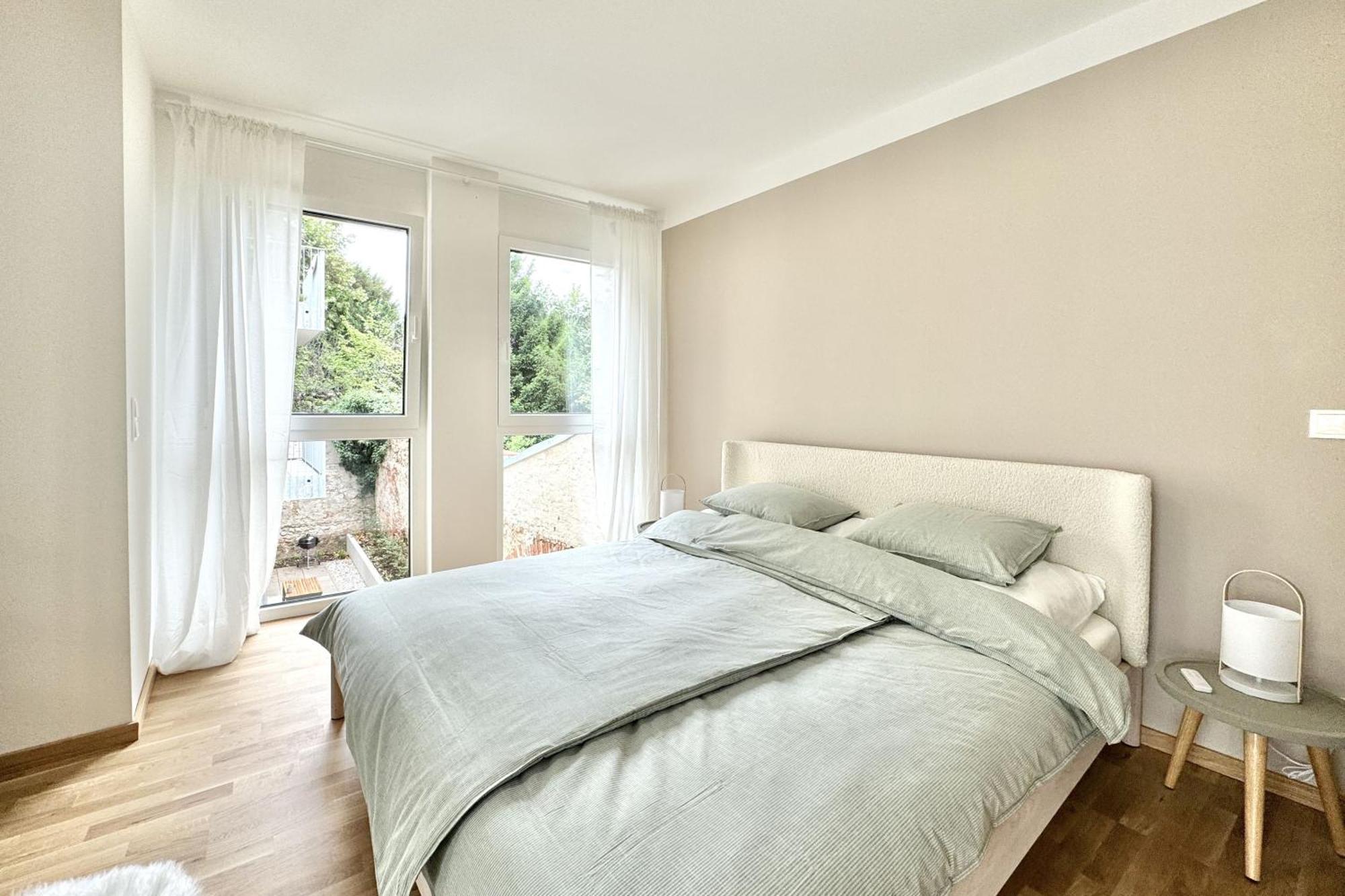 Modernes Studio Beim Domplatz Bécsújhely Kültér fotó