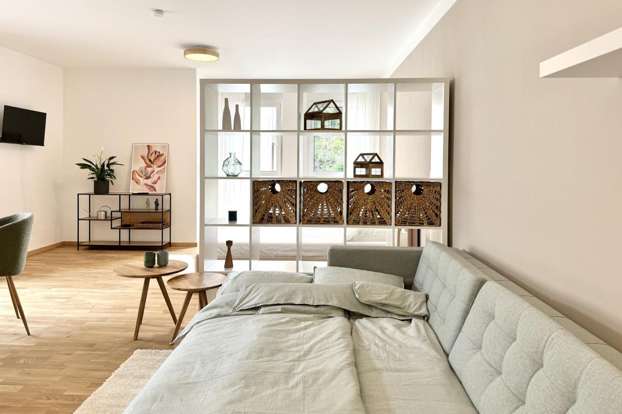 Modernes Studio Beim Domplatz Bécsújhely Kültér fotó