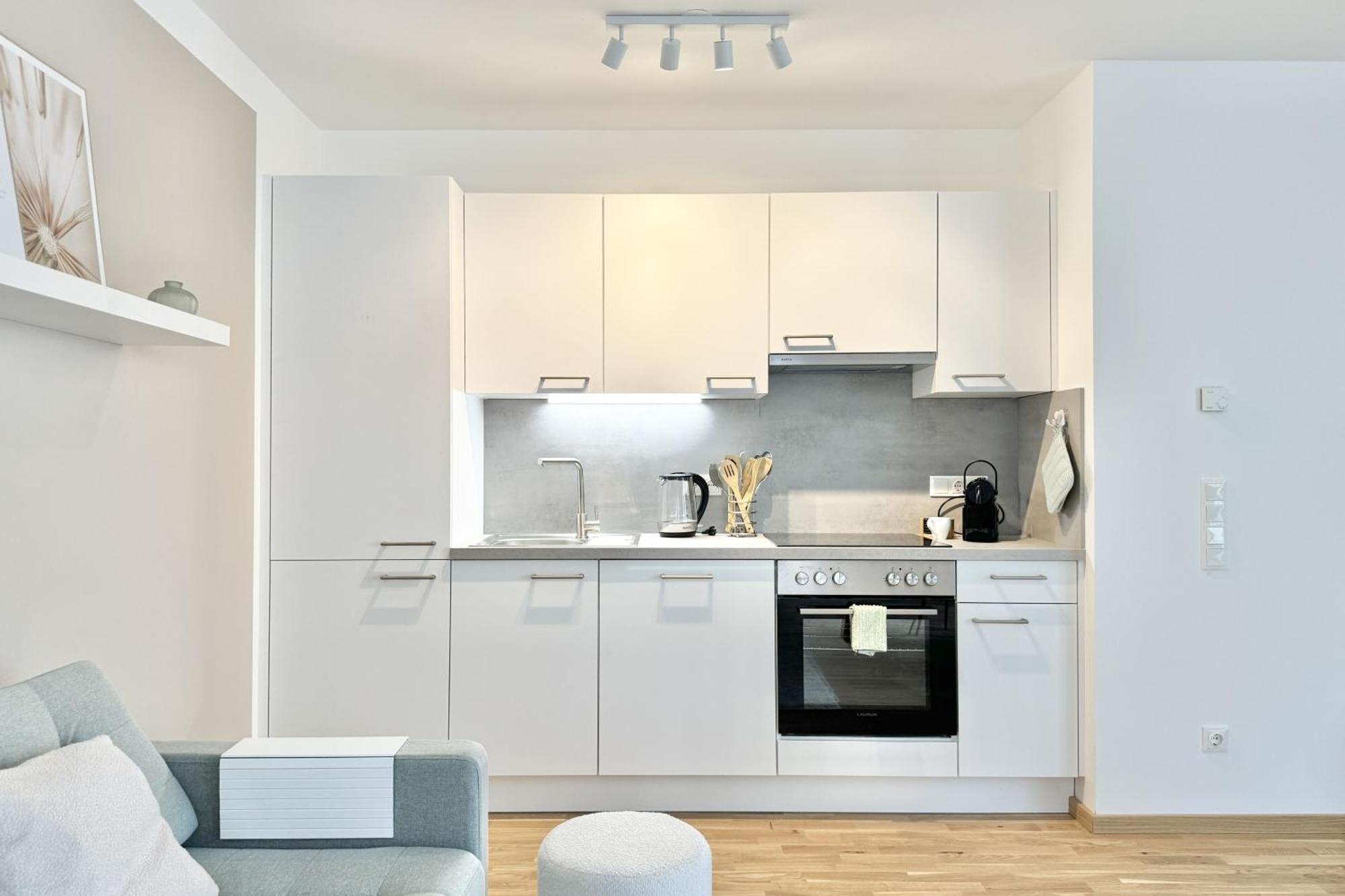 Modernes Studio Beim Domplatz Bécsújhely Kültér fotó